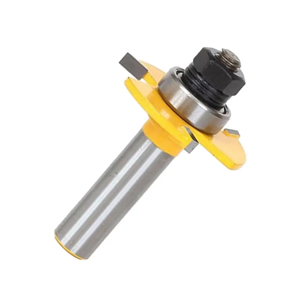 Carbide Slot Cutter Router Bits High Sharpen Wood Router Bits for Rail Stile Cabinet Frame Door Window Joinery