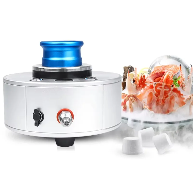 Portable Compact Single Function Dry Ice Maker Mini Dry Ice Machine Home & Commercial Catering Use