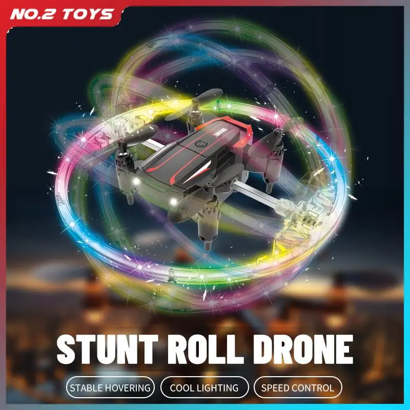 2.4G Mini RC Drone 6Axis Gyroscope Tumbling Remote Control Quadcopter Drone Toy Children's Xmas Gift Altitude Hold Headless Mode