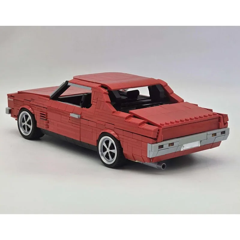 

MOC-220573New 90s Iconic GTS Sports Supercar Racing Building Blocks Model 1133 Parts Boys Kids Birthday Building Blocks Toy Gift