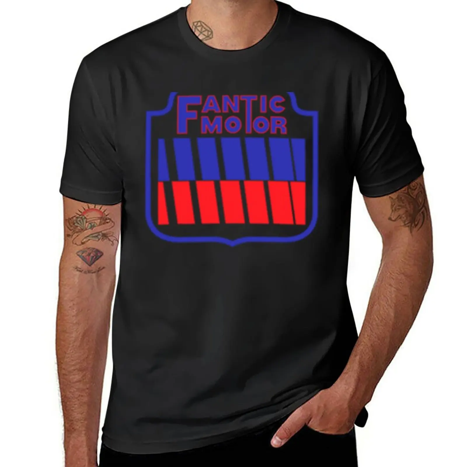 New Retro Fantic Dirtbike Logo T-Shirt sweat shirts sweat shirt shirts graphic tees black t shirts mens graphic t-shirts