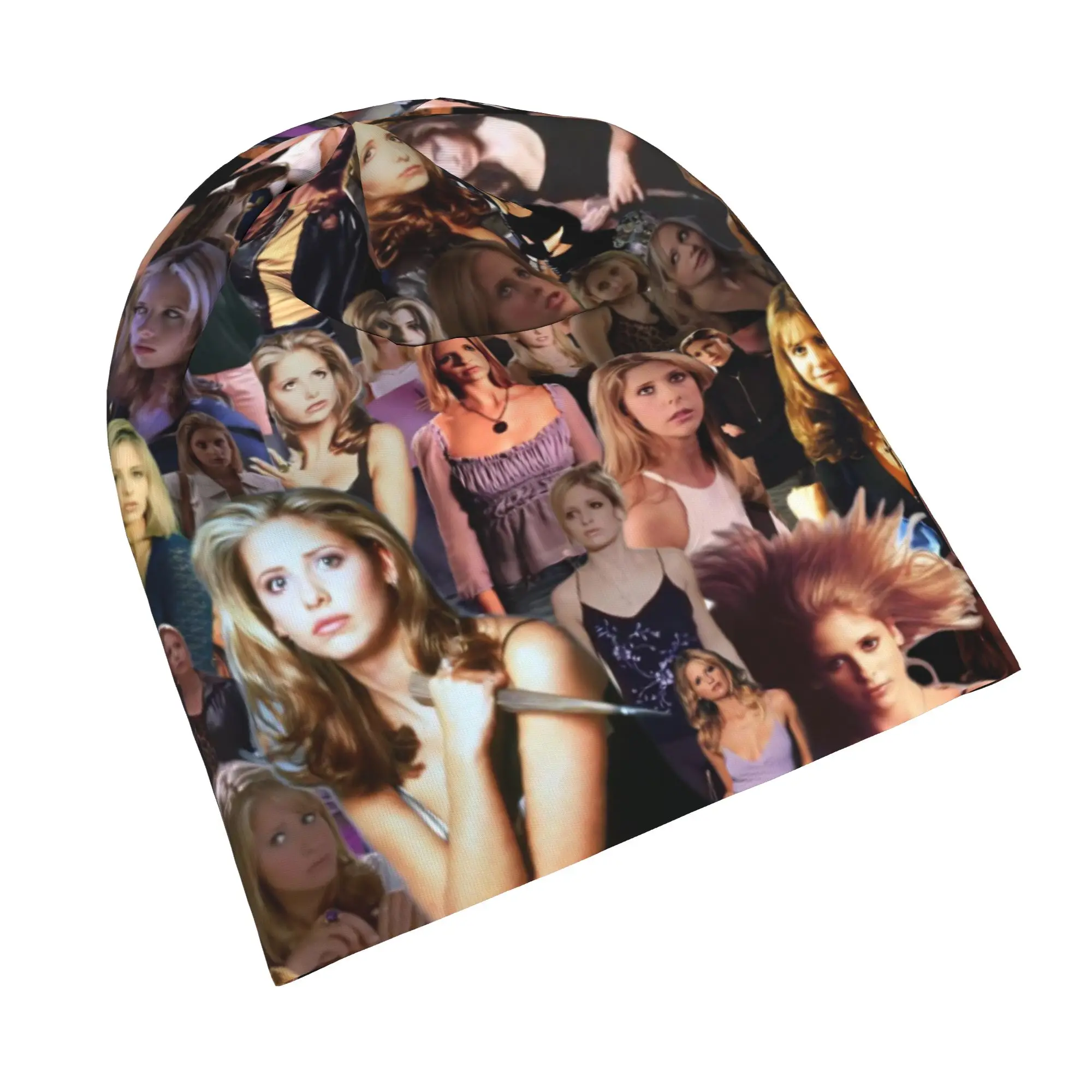 Buffy the Vampire Slayer Skullies Beanies Hat Horror Movie Hip Hop Unisex Street Caps Warm Thermal Elastic Bonnet Hat