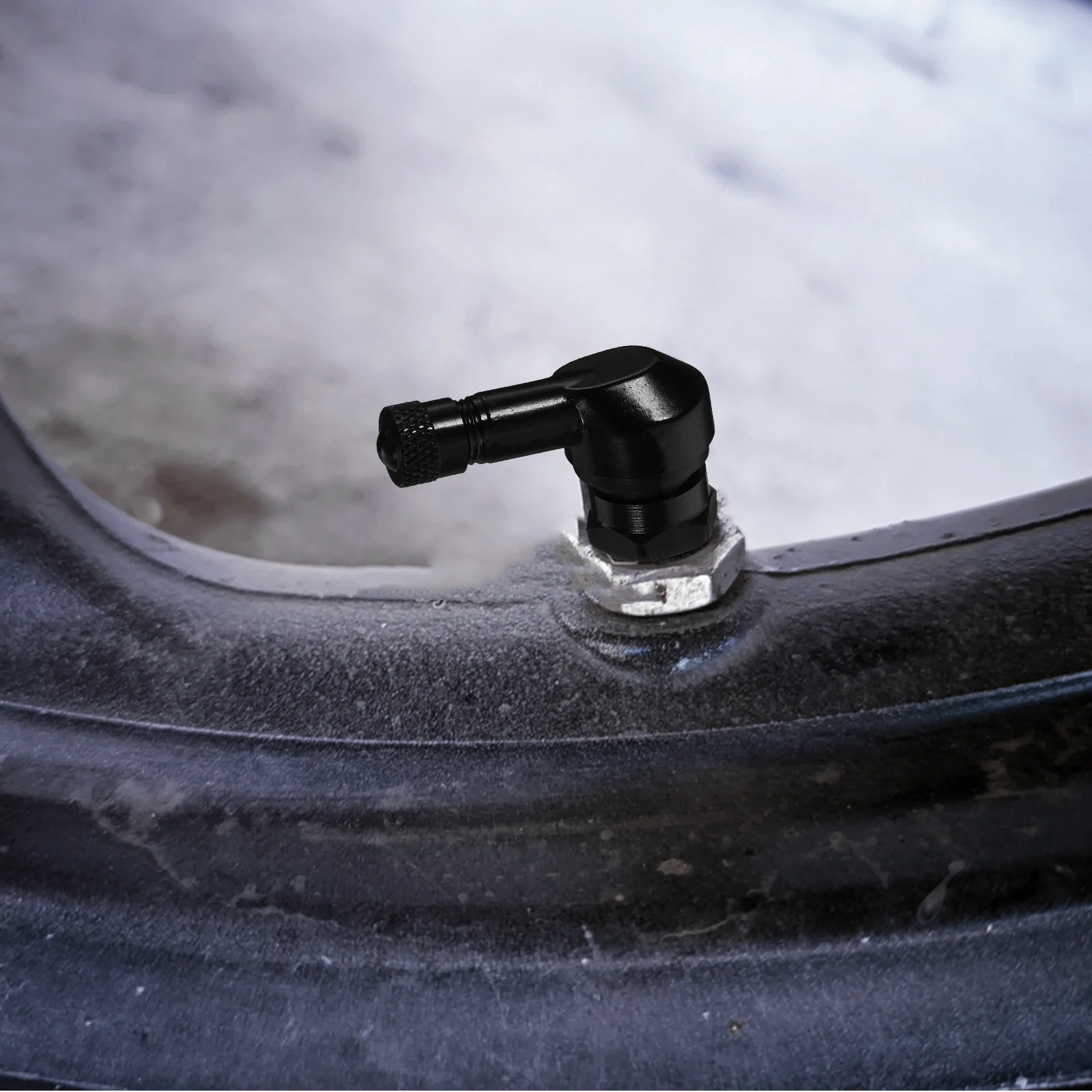 2개입 직각 밸브 스템 캡 오토바이 타이어 압력 더트 커버 범용 스테인리스 스틸 자동차 액세서리