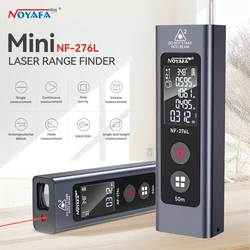 NOYAFA NF-276L Mini Laser Rangefinder 50m Distance Meter Instrument Electronic Measuring Ruler Range Tape Finder Level Test Tool