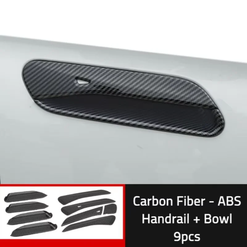 اكسسوارات السيارات الخارجية لشركة فولكس فاجن فولكس فاجن ID.4 ID.6 ID4 ID6 2021 2022 2023 مقبض باب السيارة الصيد غطاء تغليف الحماية #4