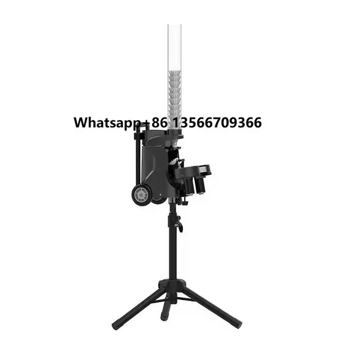 

Portable Badminton Serving Machine With App Control & Shuttlecock Home Racket Sports Point Variable Speed Intelligent Tournament