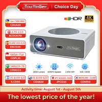 NEW Touyinger Q11Android Projector 4k 8k LED Home Theater Projector 5G Full HD Movie Projector