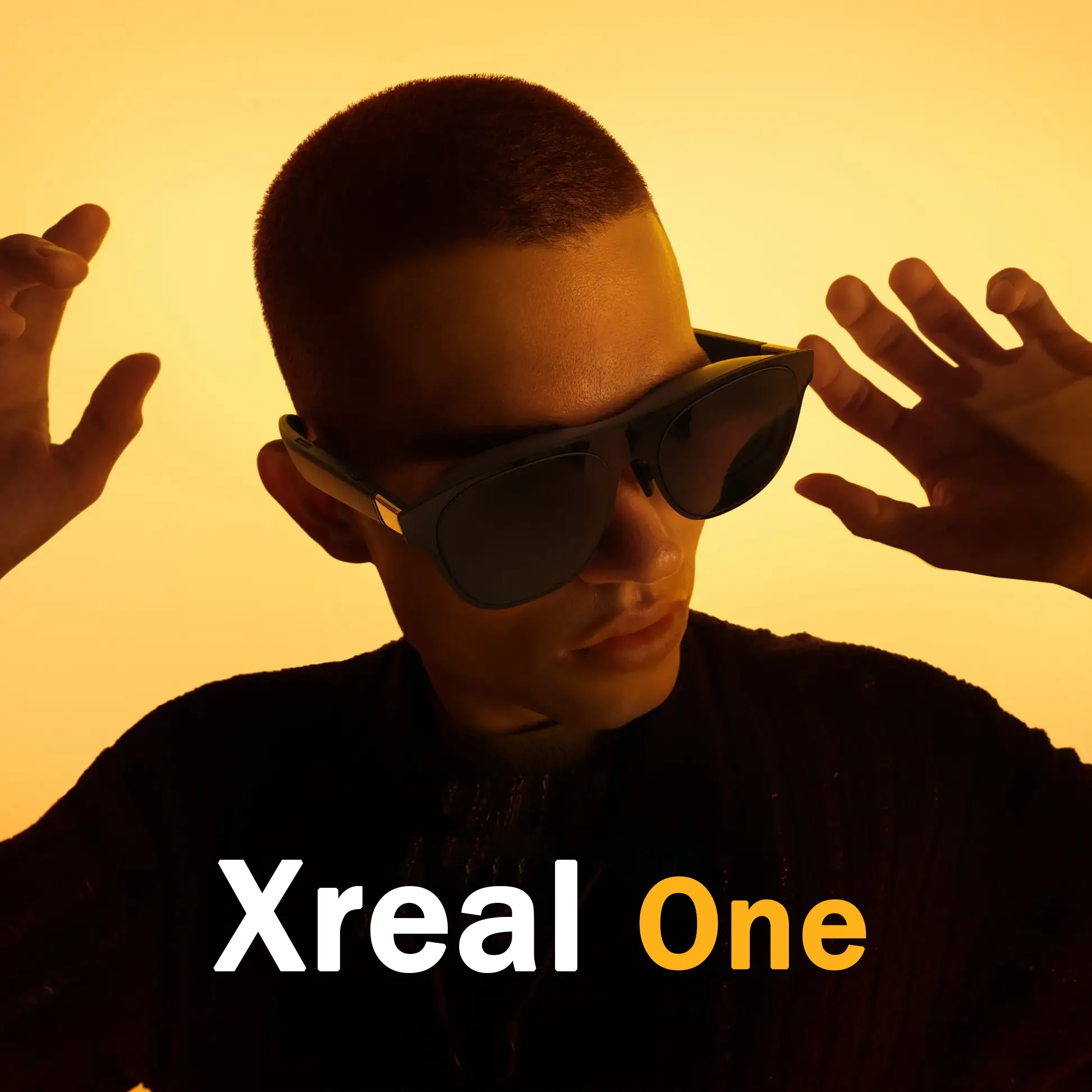 XREAL ONE AR Smart Glasses 3840X1080P Virtual Augmented Reality Device 147'' Screen 50 FoV 120Hz for iPhone PS5 Xbox Switch iPad