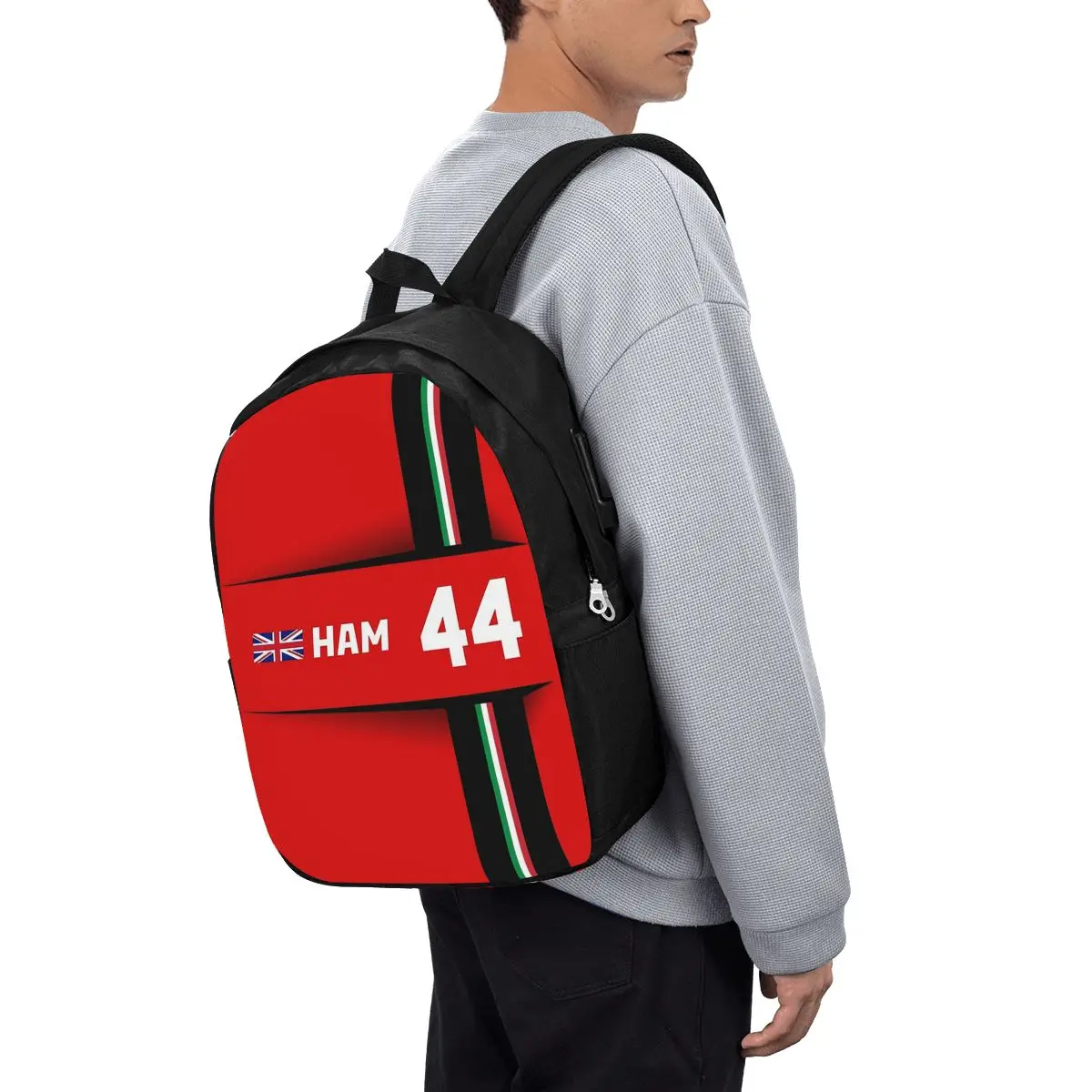 

Hamilton Backpack Travel Notebook Bag Computer College Student School Bag Laptop Shoulder Bags for Men Women