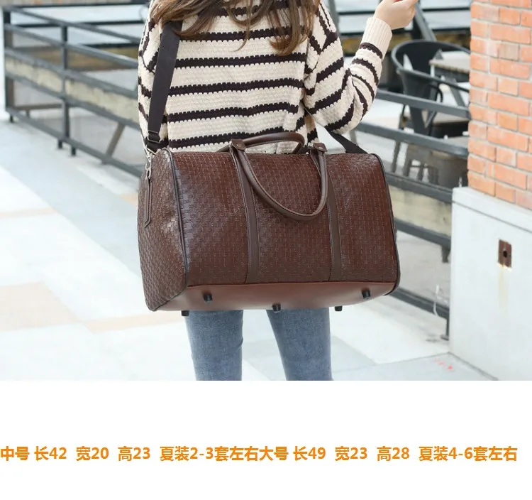 Men's and Women's Shoulder Luggage Bag Travel Bag Black Business Trip Bag Backpack Bag for Men Carry on Luggage