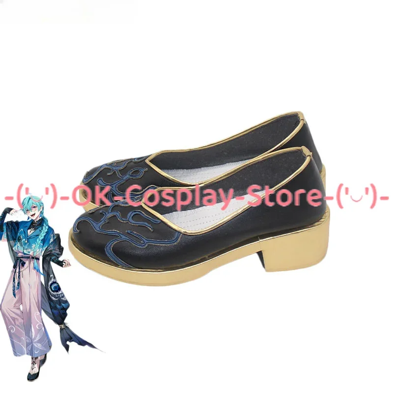 HANGYON Cosplay Shoes PU Leather Shoes Halloween Party Boots Cosplay Prop Custom Made