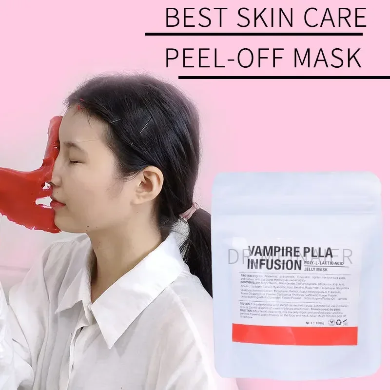 

Rose Moisturizing Jelly 100g Facial Mask Water Light Brightening Crystal Soft Mask Powder Cleansing Facial Mask Powder