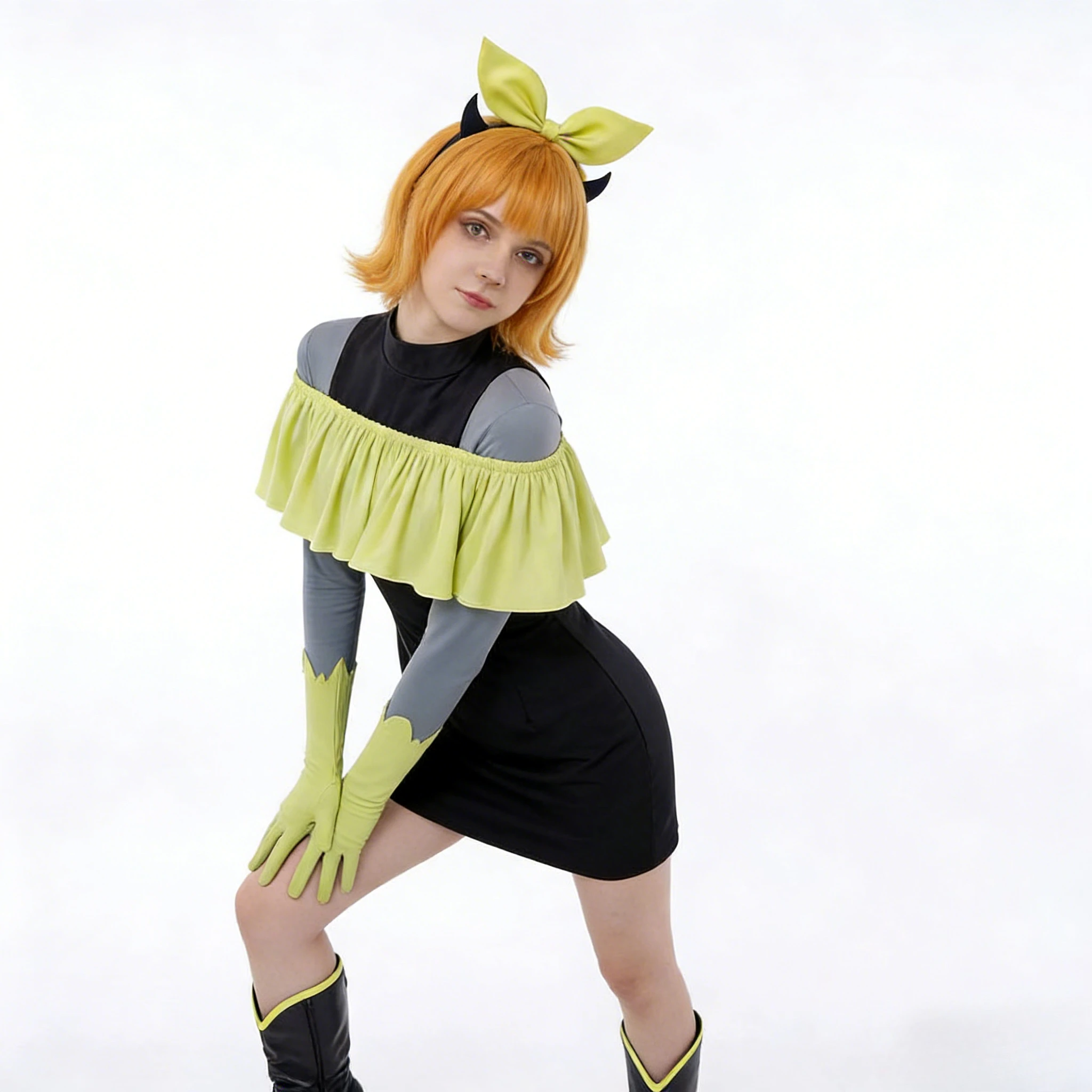 Anime Cosplay Meme - Conjunto Completo de Peruca MEM Cho