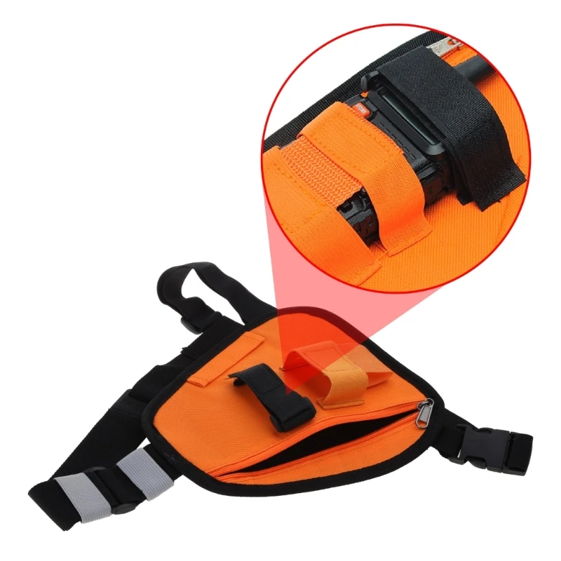 Multifunction Camping Tactical-Harness With Adjustable Shoulder Strap For Walkie Talkie-Baofeng UV5R UV-13PRO 888S Radio