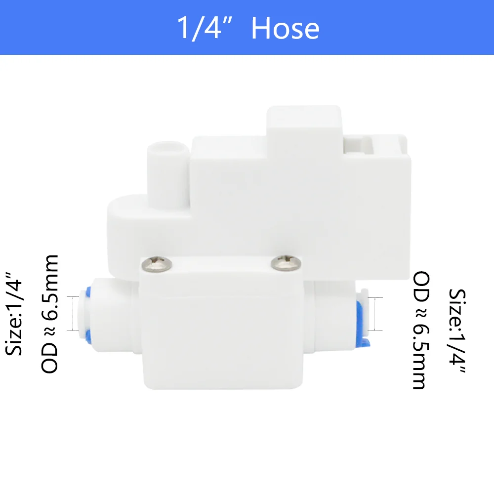 High Low Pressure Switch RO Water Tank 1/4 OD Hose Connection For Reverse Osmosis System Water Pump