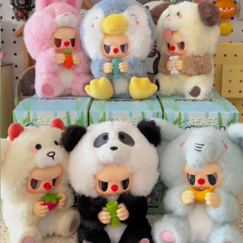 

Подлинный Rebellious Bear Animal Series, виниловая слепая коробка, мультяшные фигурки, рюкзак, подвеска, украшение, игрушки, кукла, модный подарок