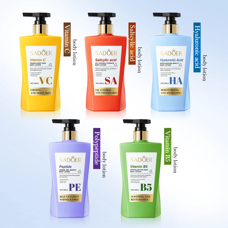 

SADOER Vitamin C Brightening Body Lotion Moisturizing Cream Tightening Smoothing Body Brightening Dryness Repair Skin Firmi Z9Y9