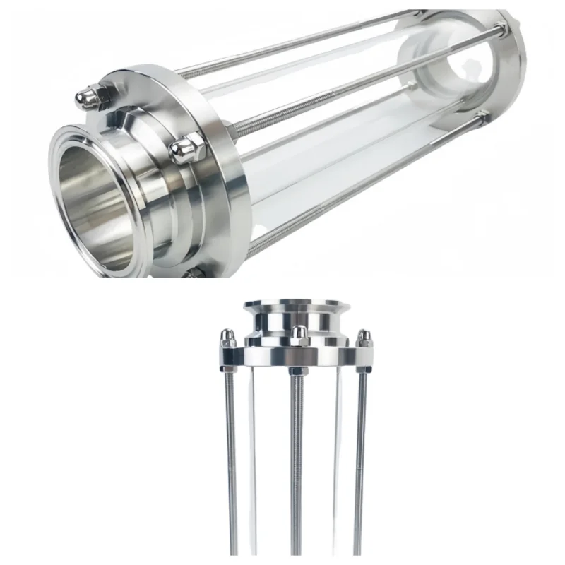 

Длинный стиль, 2 дюйма (51 мм) OD64, высококачественный прицел, стеклянный диоптр L-300 мм/365 мм/565 мм, смотровое стекло, башня SS304, санитарная арматура