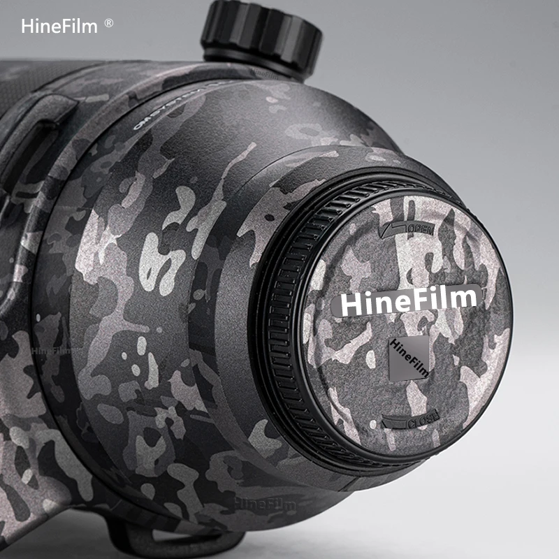 Hinefilm-calcomanía de lente para Olympus, 150-600mm, IS F5-6.3, 150-600, pegatinas de lente 150600, envoltura para Olympus 150-600f5.0-6.3