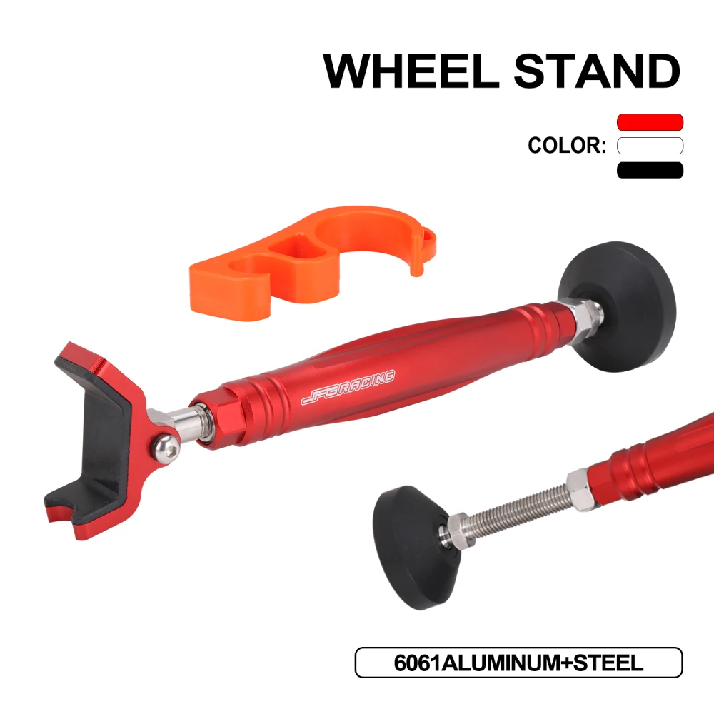CNC Motorcycle Portable Single Sided Paddock Stand Front Rear Wheel Stand Support Foldable Universal Tire Repairing Tool
