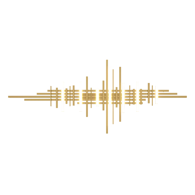 Gold Rectangular Picture Light 5