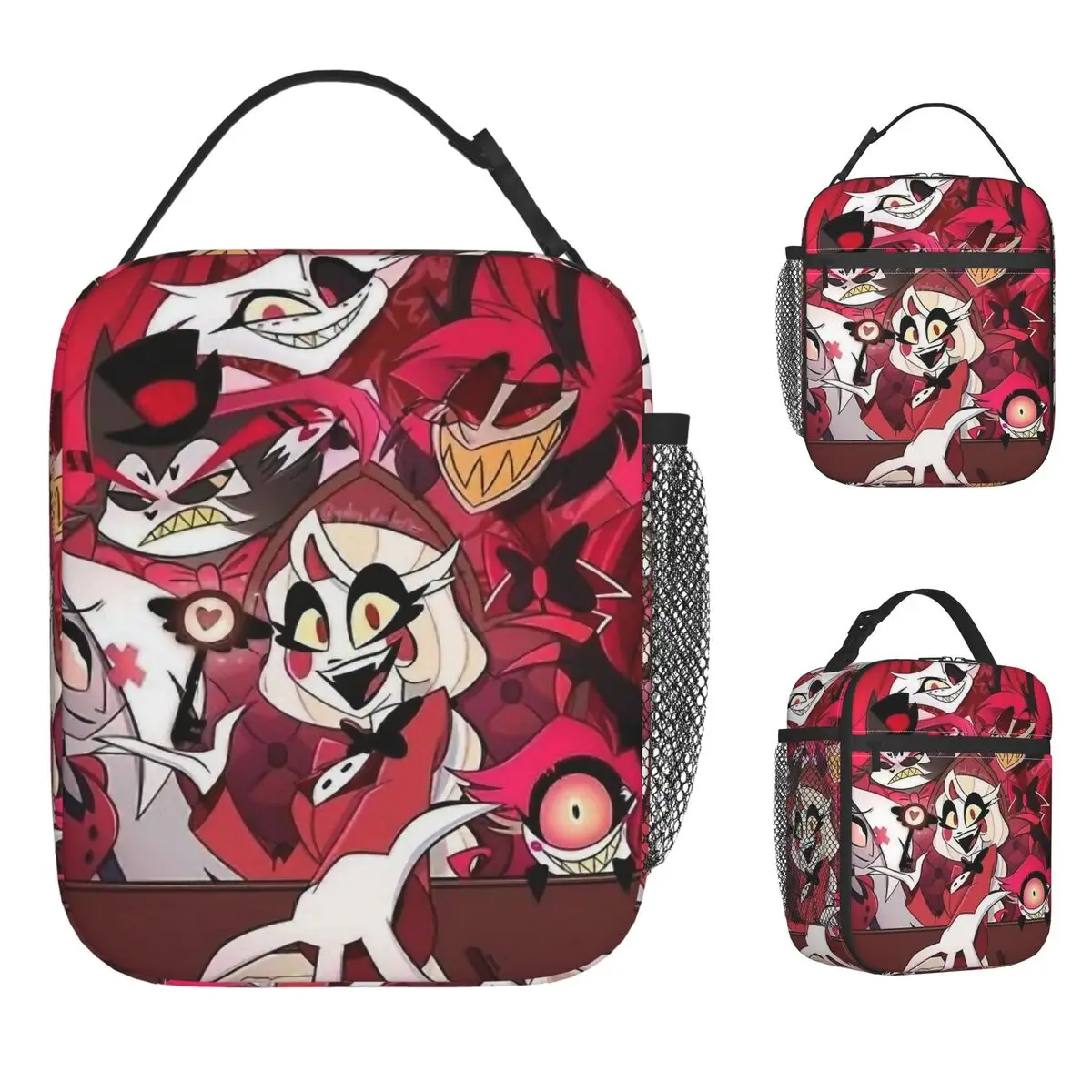 

Hazbined Hotels Angel Insulated Lunch Bags Thermal Bag Reusable Meal Container Leakproof Lunch Box Tote Girl Boy Office Outdoor