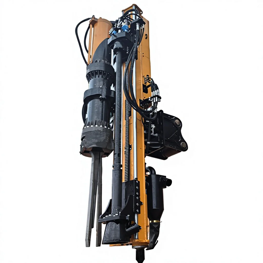 Hydraulic Rock Drill Splitter for Quarrying 2-in-1 Integrated Drilling Splitting Machine for Rock Excavation