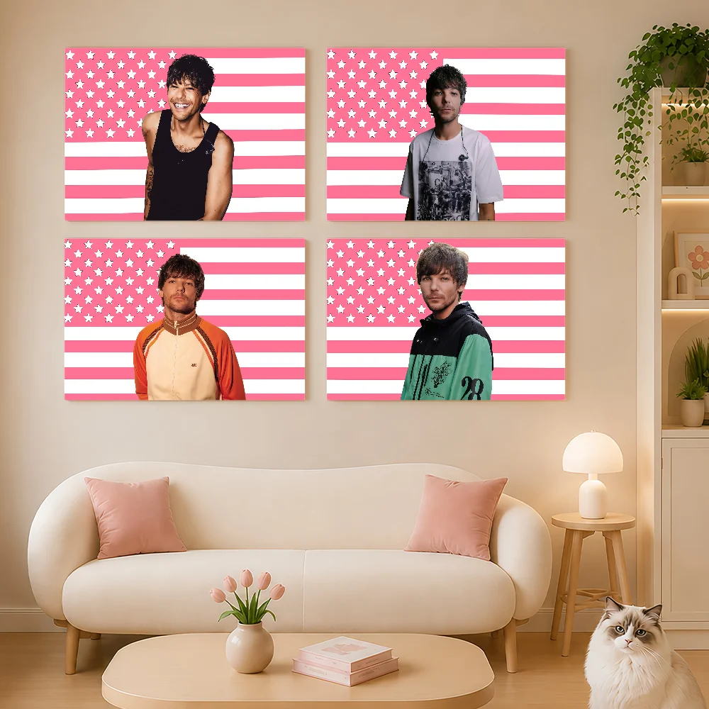 Singer L-Louis T-Tomlinson flag Decorative Banners Suitable For Outdoor Family Parties And Garden Walls Gift