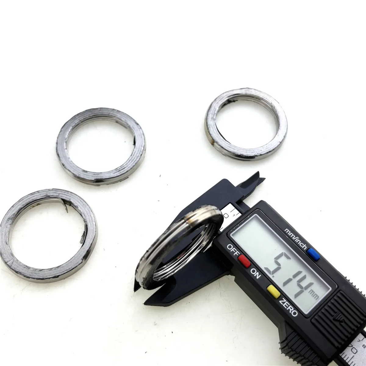 5pcs for Motorcycle Tricycle Exhaust Pad Chimney Pad 150 Middle Pad Exhaust Pipe Interface for DD250G/DD250E