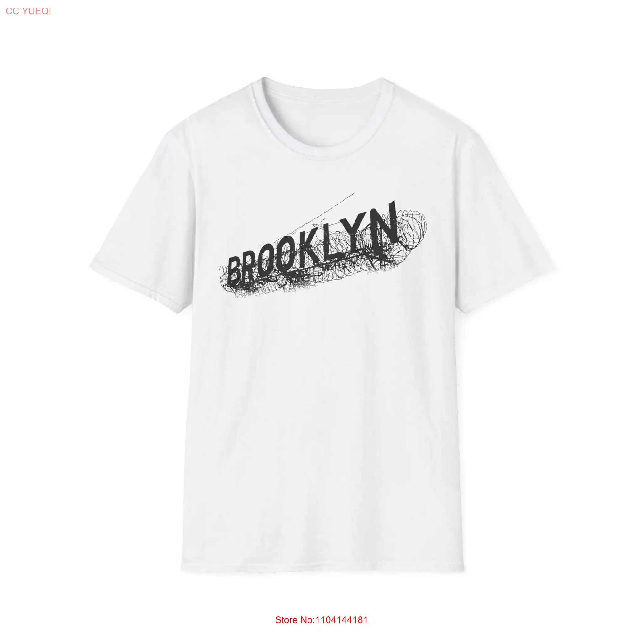 BROOKLYN WIRED T SHIRT urban street art graphic tee hipster cool aesthetic long or short sleeves