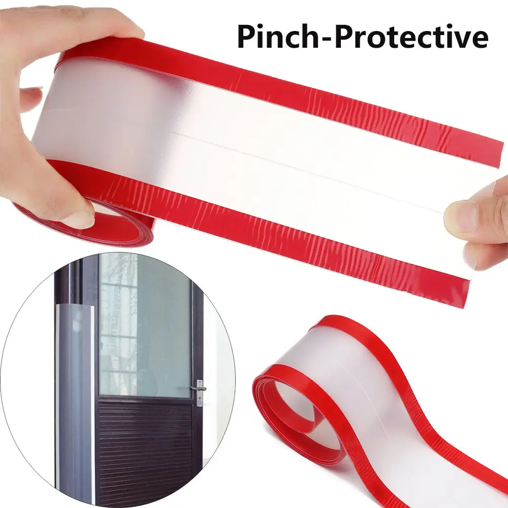 Durable Multi-function Security Protector Sticker Door Seam Unisex Safety Pinch-Protective Anti-pinch Guards Door Hinge Guard