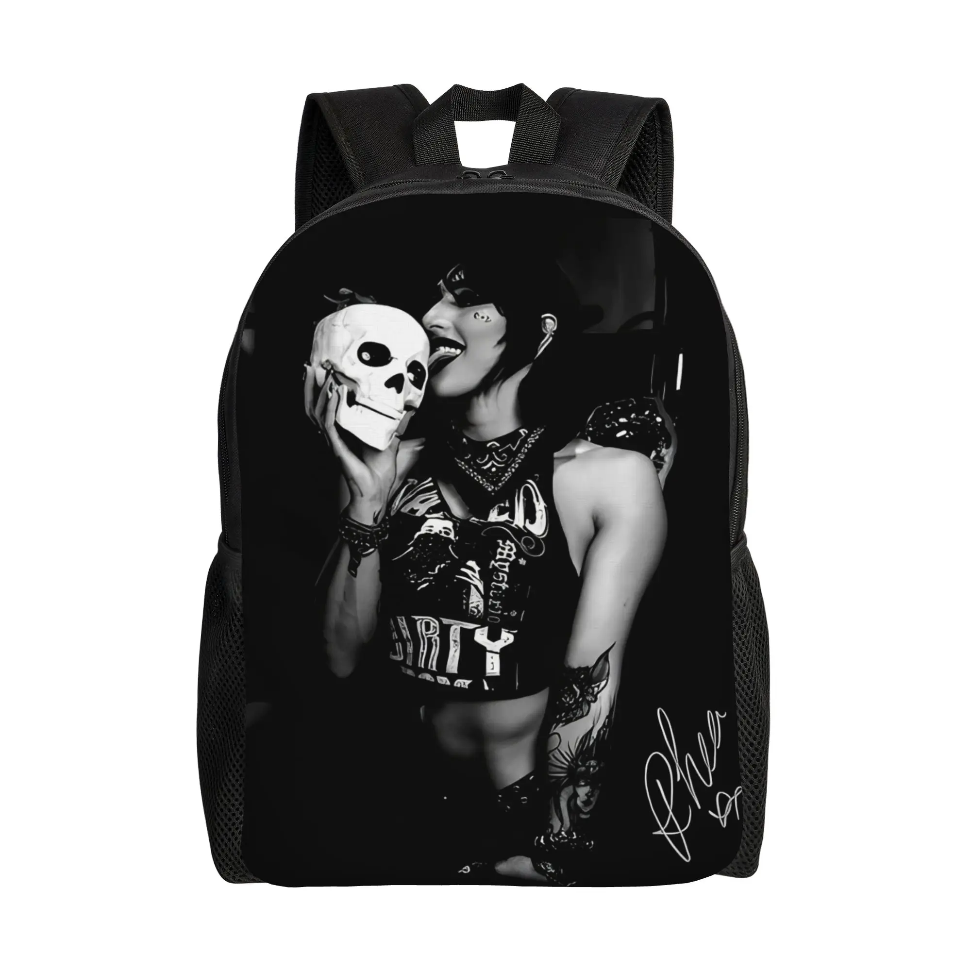 

Подростковый рюкзак Rhea Ripley Skull, прочный рюкзак для работы в старшей школе, повседневный рюкзак для мужчин и женщин, сумка через плечо для ноутбука