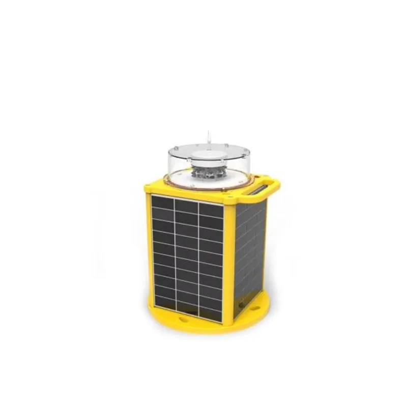 

Солнечный светодиодный авиационный сигнальный фонарь с классом защиты IP68, углом освещения 360° и литий-ионным аккумулятором