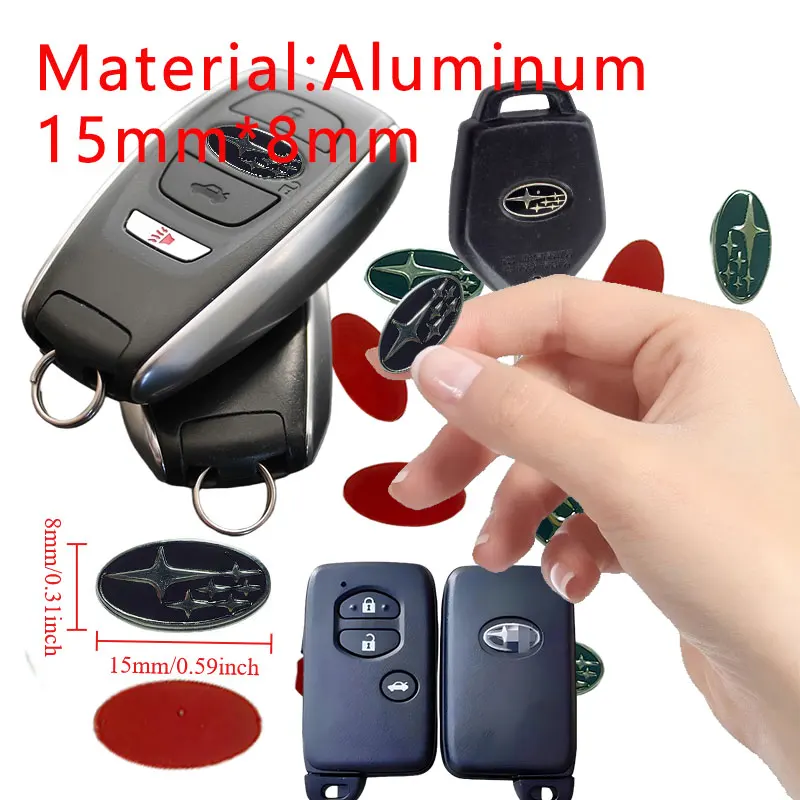 

Наклейки-эмблемы 15 мм для замены на ключах автомобиля Subaru Legacy, LEVORG, WRX, Outback, XV, Forester, Ascent, Exiga, Tribeca, BRZ