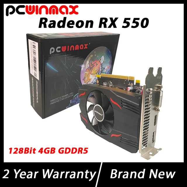 Sapphire radeon rx 550 pulse 4gb gddr5 128bit hotsell