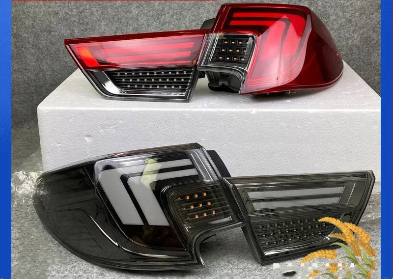 eOsuns Led tail light brake lamp driving light turn signal assembly for Toyota reiz mark x 2013-2017