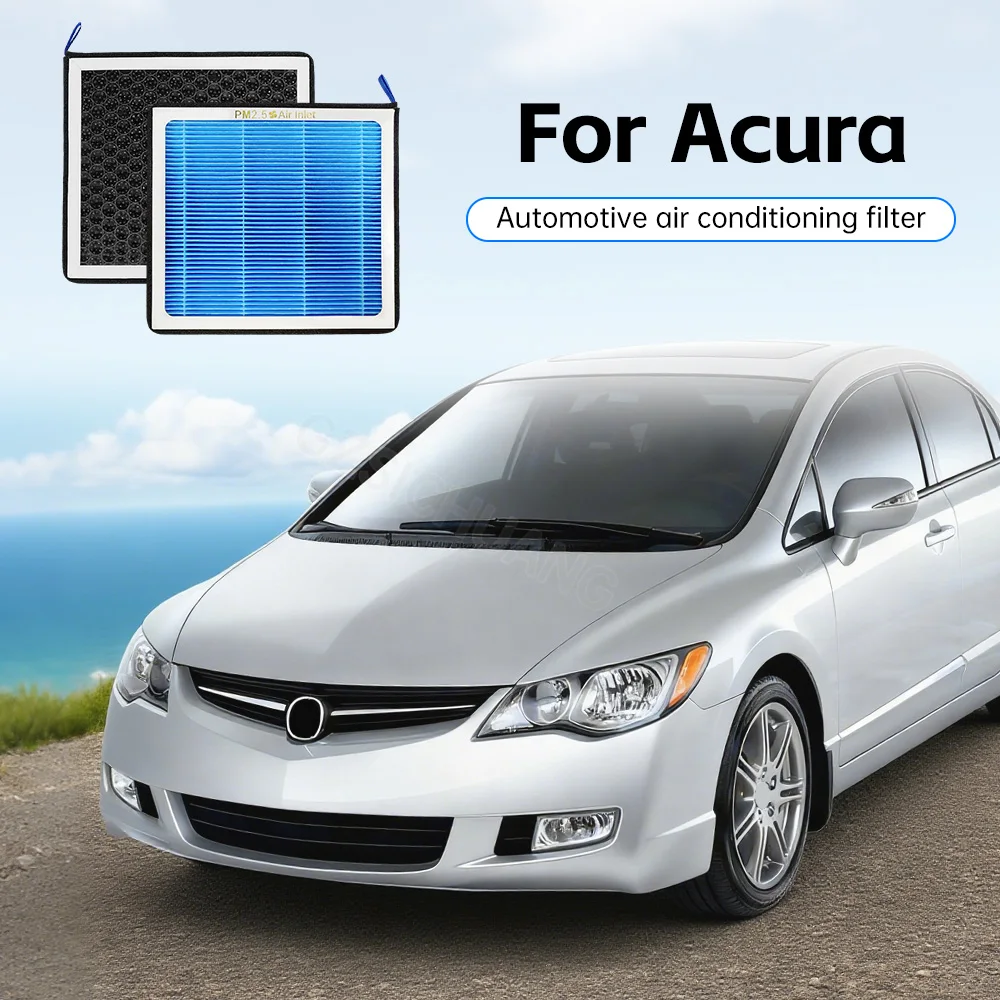Car Activated Carbon Cabin Air Conditioning Filter  For Acura CSX ILX MDX RDX RL RLX TL TLX TSX ZDX Car Interior Accessories