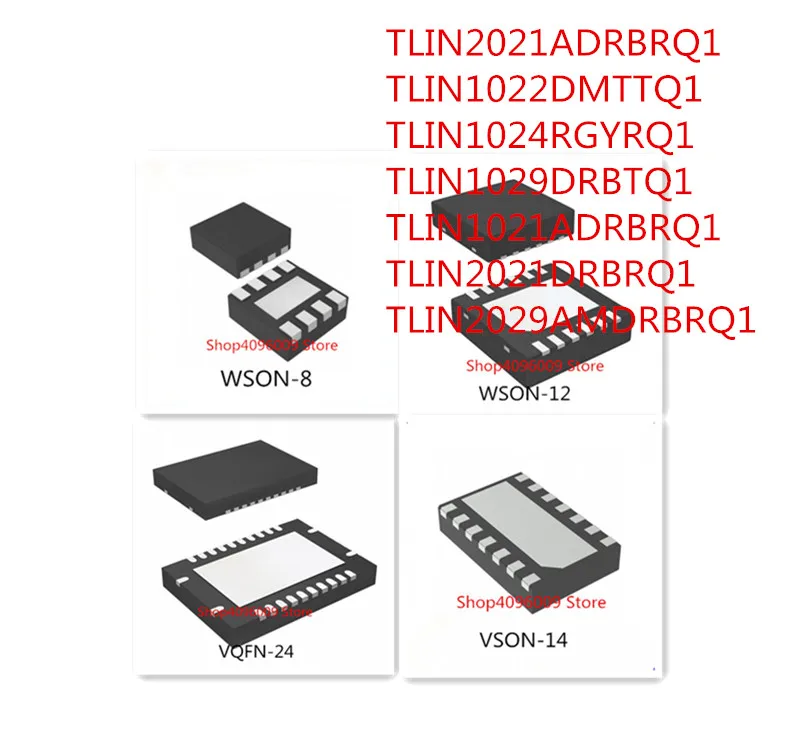 

10PCS TLIN2021ADRBRQ1 TLIN1022DMTTQ1 TLIN1024RGYRQ1 TLIN1029DRBTQ1 TLIN1021ADRBRQ1 TLIN2021DRBRQ1 TLIN2029AMDRBRQ1 TLIN2021 IC