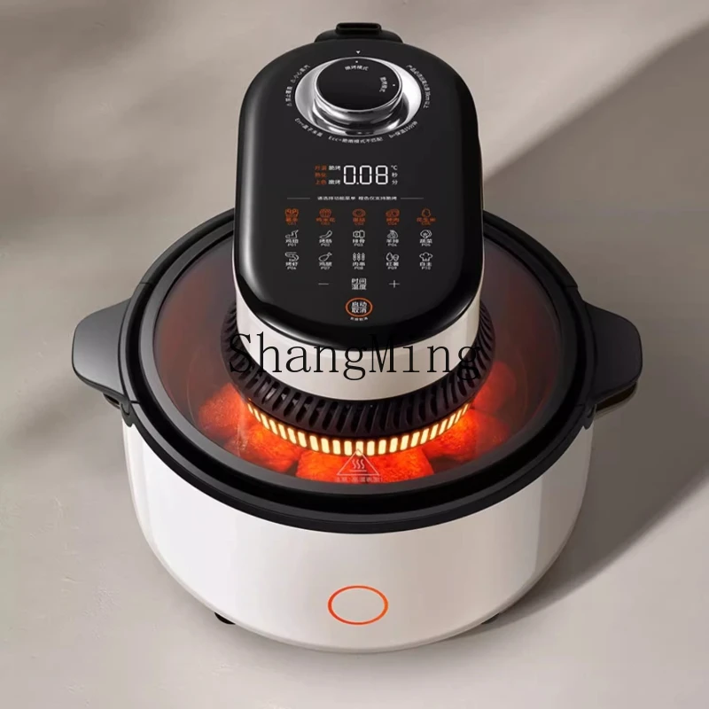 

ZYY household new no-turn-over visual large-capacity electric fryer multi-function electric oven cooking machine