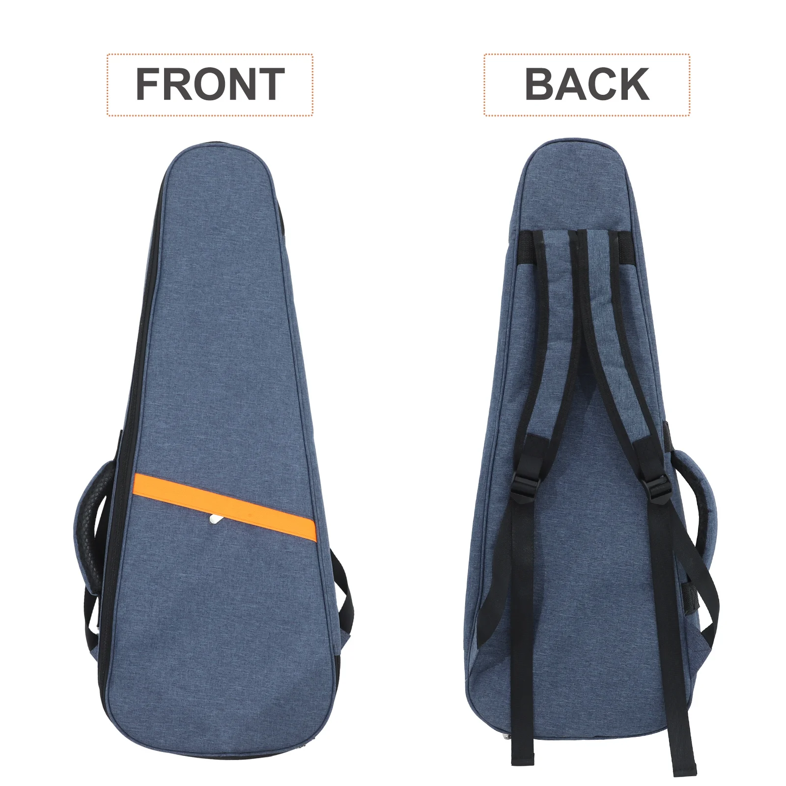 

Lightweight 26 Inch Ukulele Bag Oxford Cloth Carrying Case with Padded Design and Multiple Pockets for Musicians