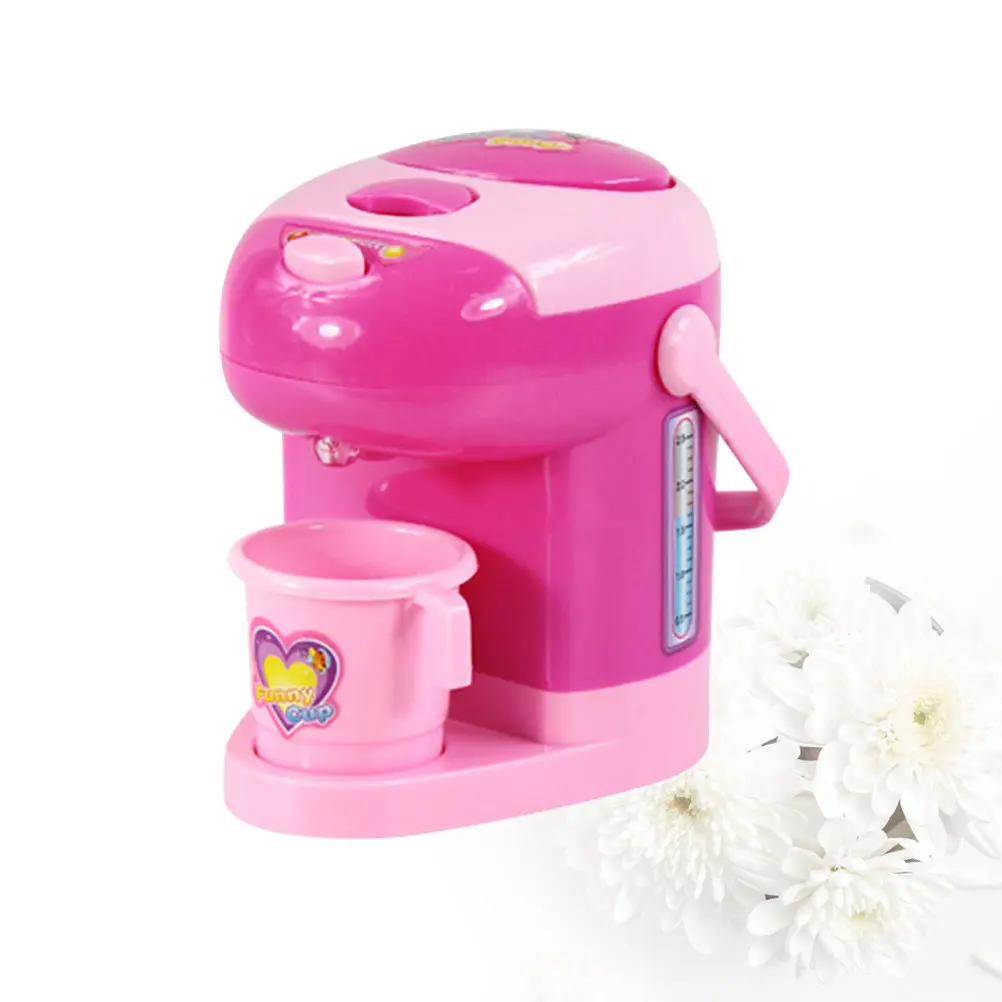 

1Pcs Simulation Water Dispenser Creative Electric Mini Home Appliance Playhouse Kid Gift Battery Not Included Random Color