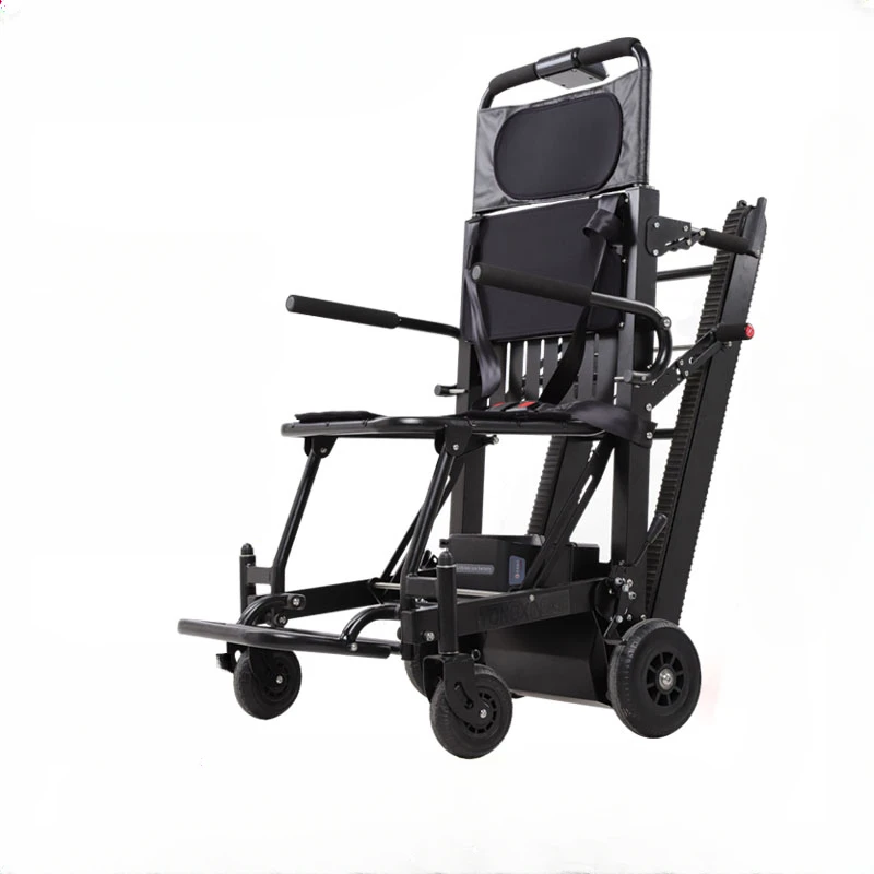 

Electric climbing wheelchair for stairs up and down,fully automatic folding climbing machine for elderly people with disabilitie