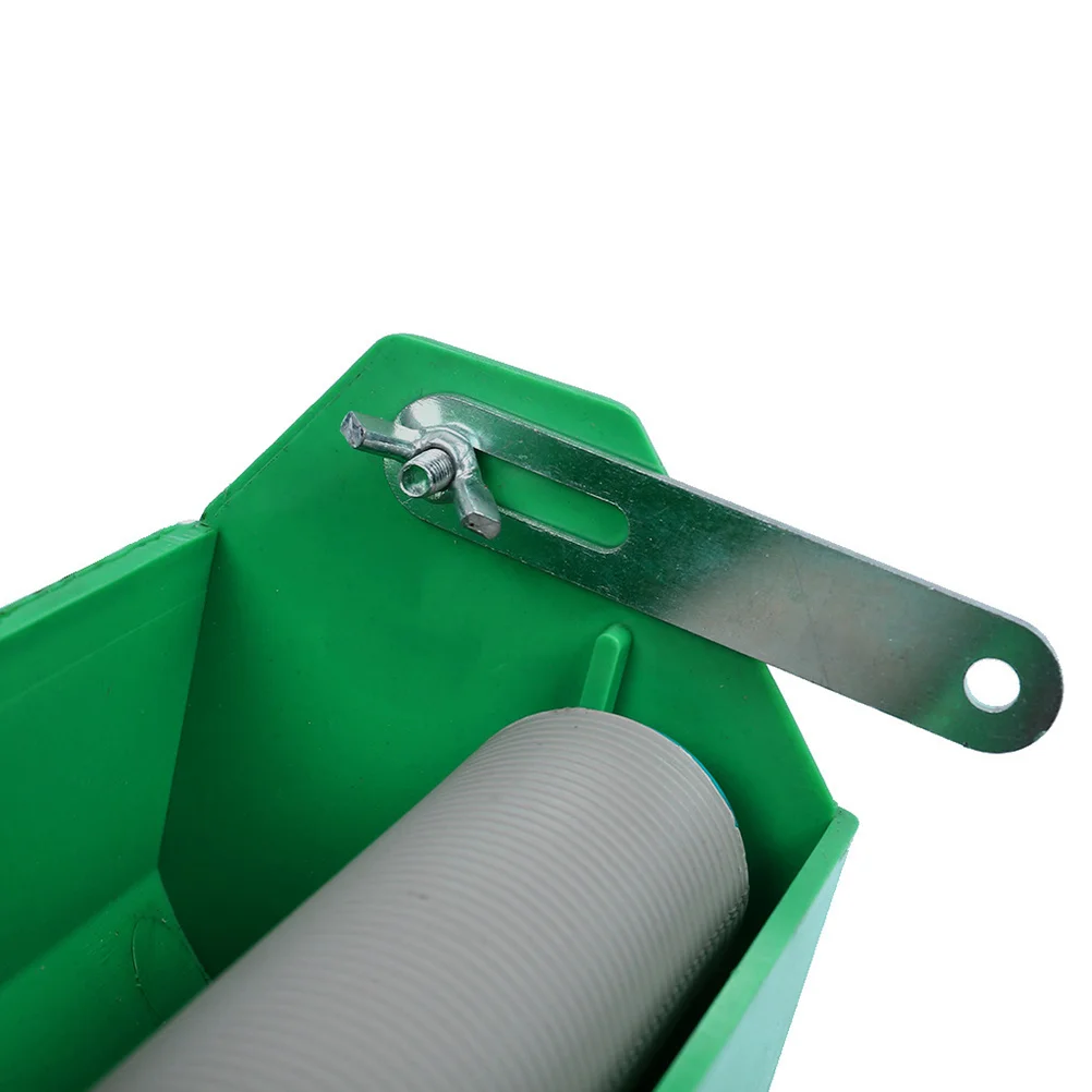 

Paint Wallpaper Roller Grain Printing Roller Rubber Wall Pattern Tool Reusable Green Color For Texture Latex Paint Wall