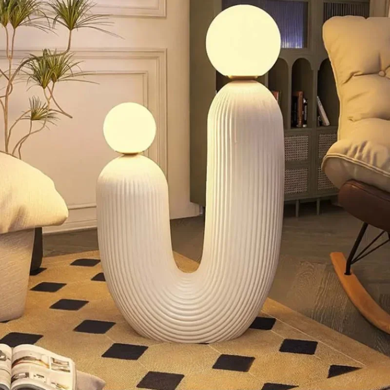 

High Appearance Art Floor Lamp Light Luxury Vertical Desk Lamp Sofa Decoration Lighting for Living Room Bedroom Decorative