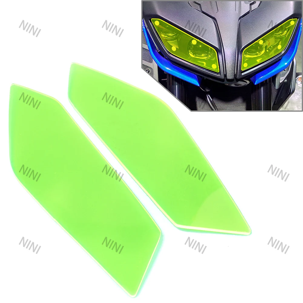 

Motorcycle For YAMAHA MT-09 2017 2018 2019 2020 2021 MT09 2017-2021 Front Headlight Head Lamp Guard Shield Screen Lens Cover