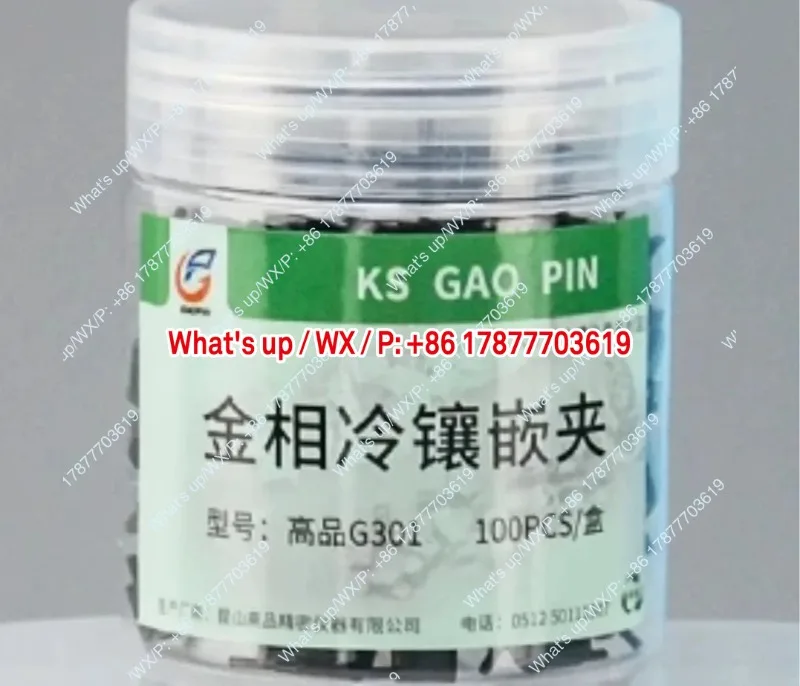 Mold clip metal transparent triangular template fixed crystal glue acrylic powder microscope G301/302/303/304/305/306
