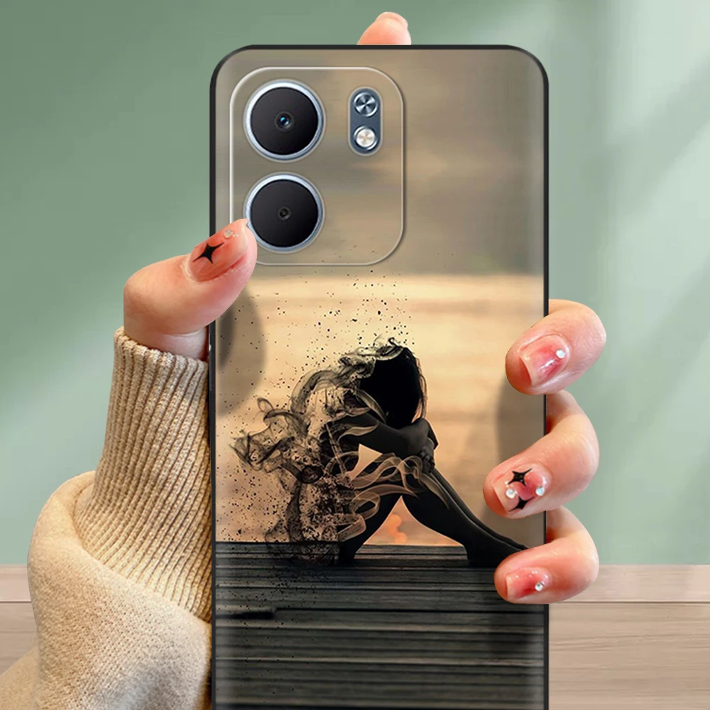 ل ممن لهم A5x حافظة CPH2725 موضة الحيوان لينة الأسود سيليكون الغطاء الخلفي حافظة من البولي يوريثان ل ممن لهم A5x A 5x 4 جرام 5 جرام حالات واقية كوكه