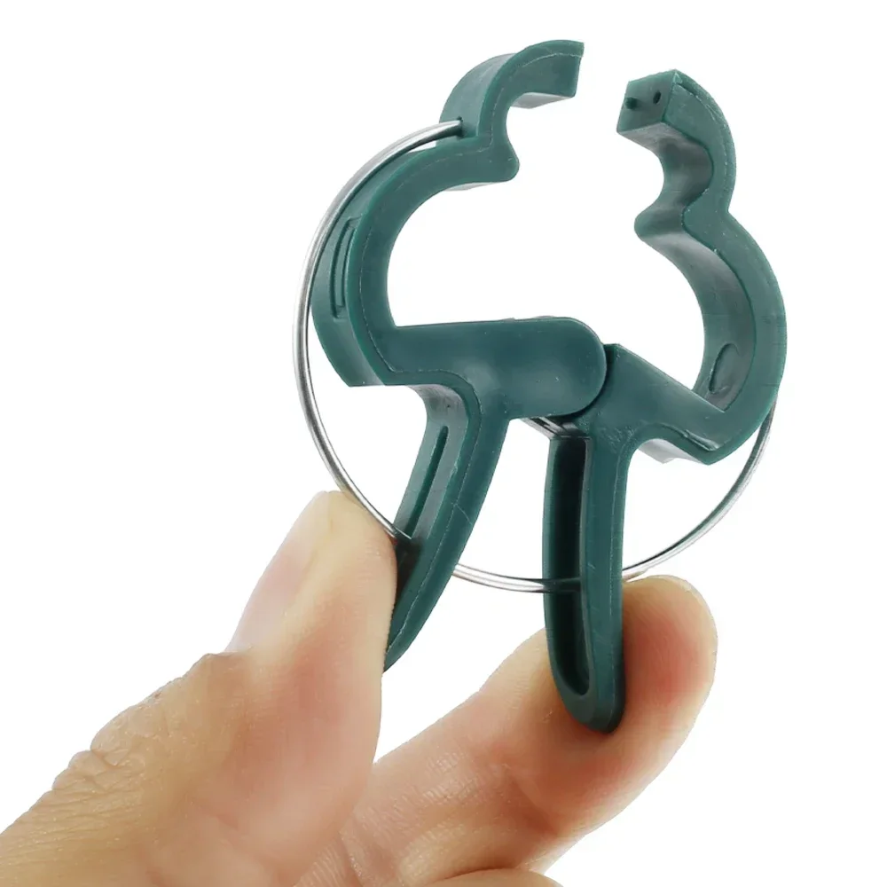 20-500 PCS โรงงานคลิปเรือนกระจกแบบใช้ซ้ําได้วงเล็บยึดลําต้นดอกไม้ VINE ผักมะเขือเทศ Fastener สวนอุปกรณ์