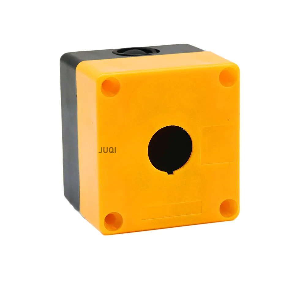 Equipment emergency stop waterproof button box Single hole switch box Mushroom head button box Indicator box BX1 Opening 22mm