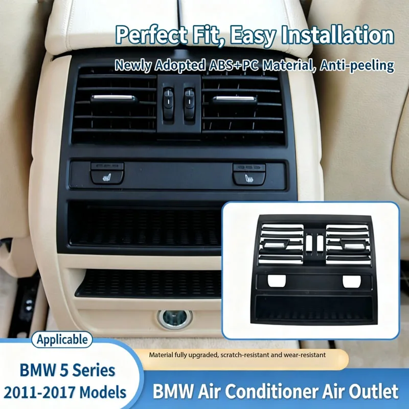 

Для BMW 5 серии (леворульные/праворульные модели) передние, задние и центральные воздуховоды кондиционера F10 F11 F18 520 523 525 528 535, полный комплект.